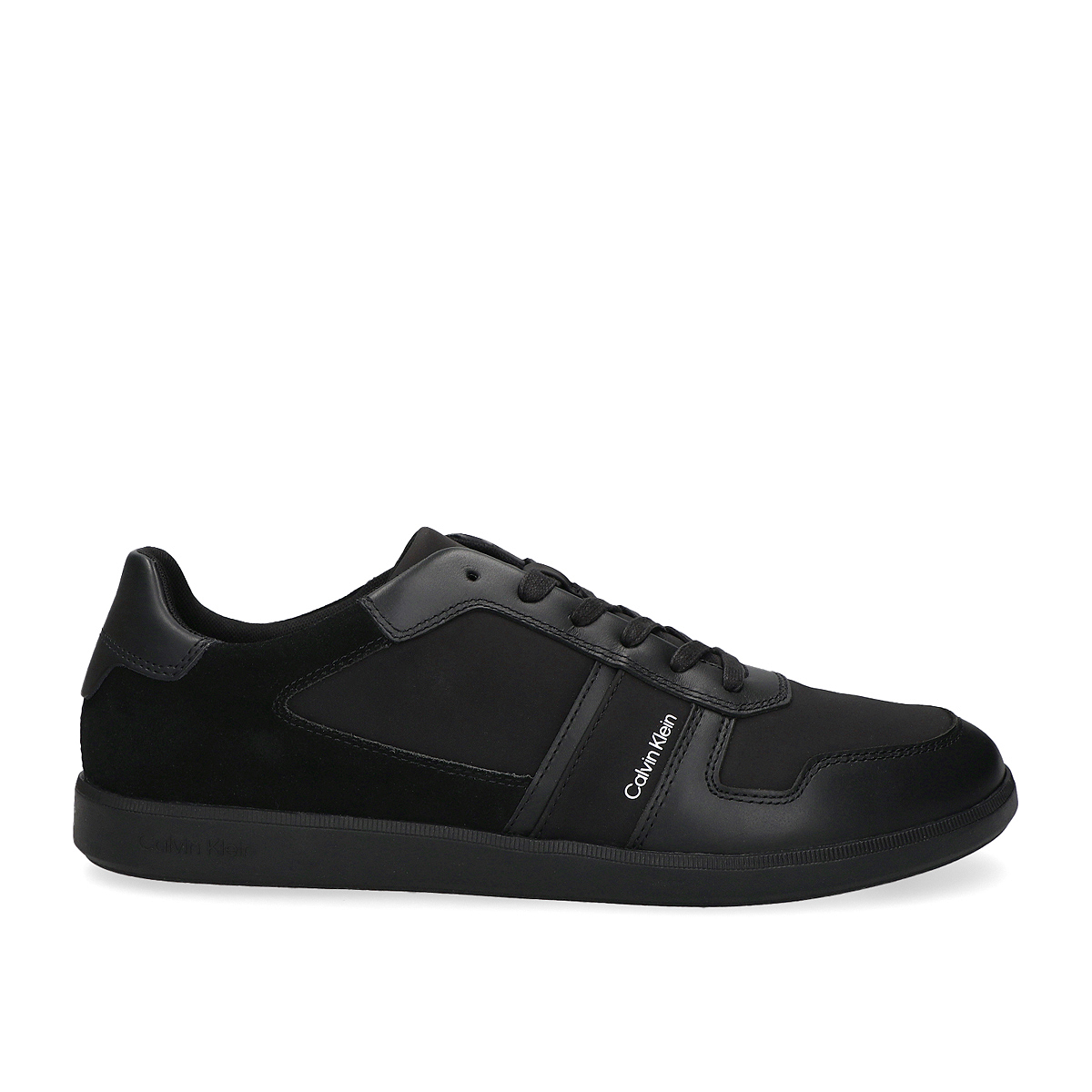 Calvin klein store leather trainers