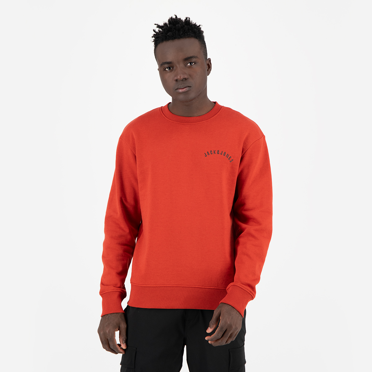 Orange hotsell crew neck