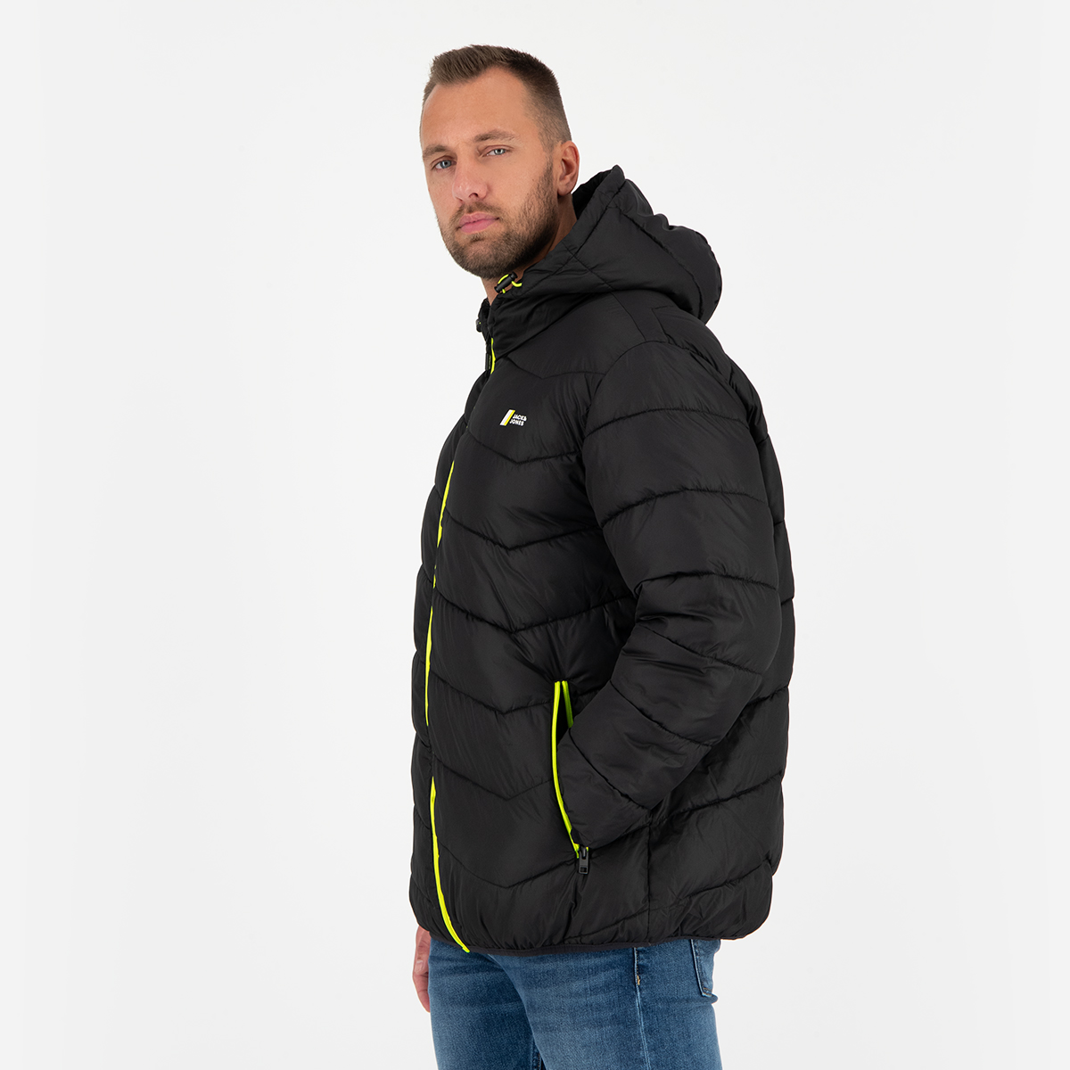 Jack & jones 2024 bend light puffer jacket