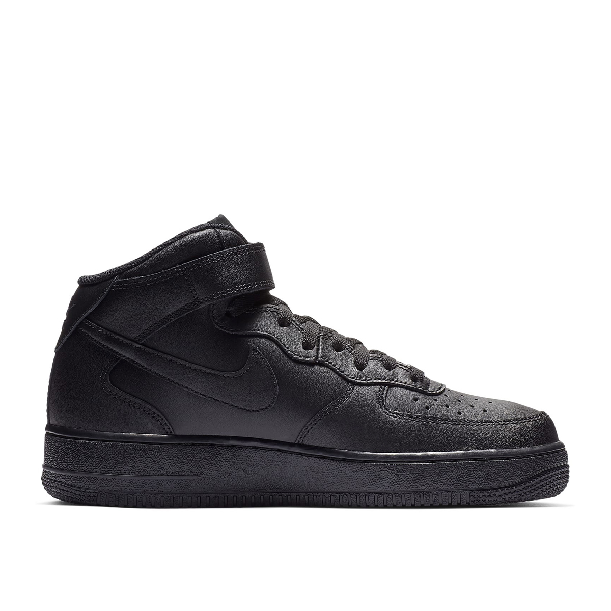 Buy Air Force 1 Mid '07 Sneakers - Black Online in Kuwait | Boutiqaat