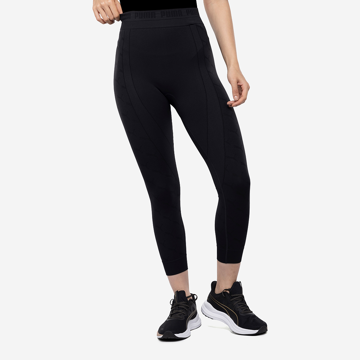 Buy PUMA Women's evoKNIT 7/8 Leggings Black in Kuwait -SSS