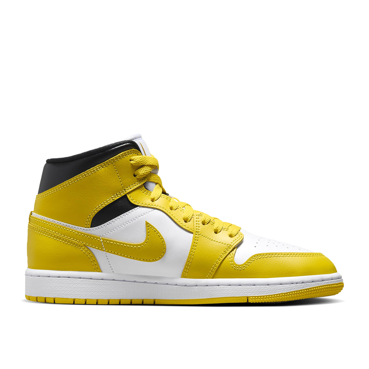 Jordan mid 1 yellow best sale