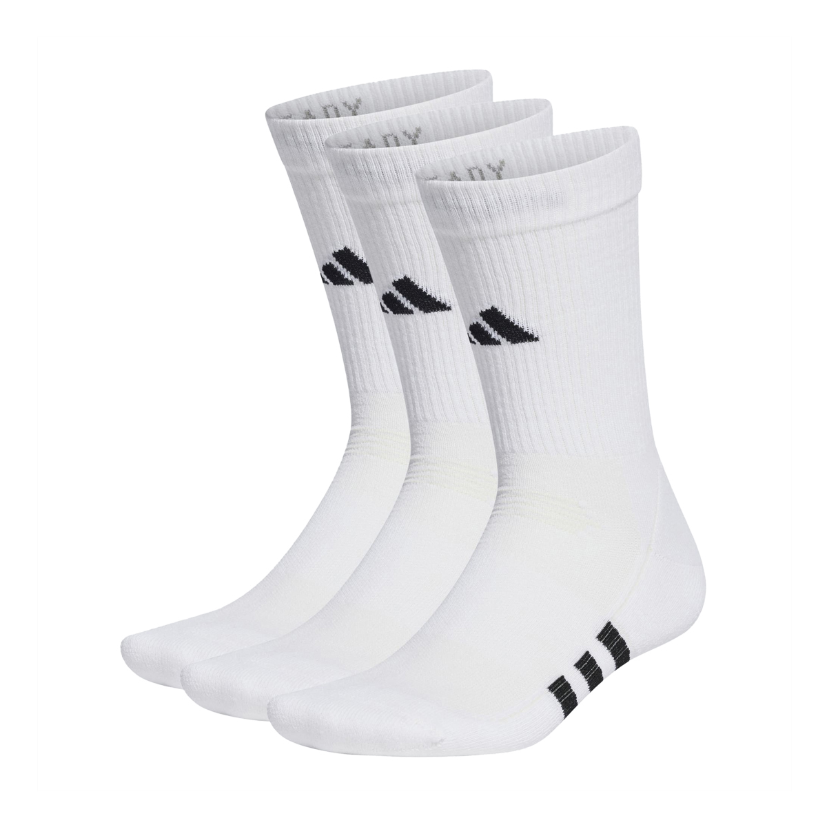 Buy 3 Pairs Performance Cushioned Crew Socks - White Online in Saudi ...