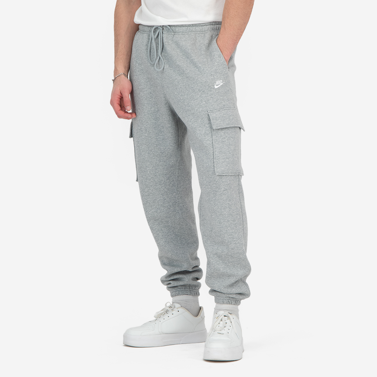 club fleece cargo joggers