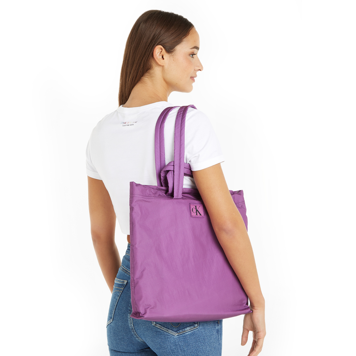 City Nylon Reversible Tote Bag | Calvin Klein