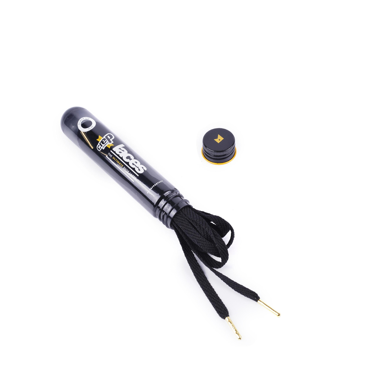 Buy Shoelaces Round Tip Black Online in Kuwait Boutiqaat