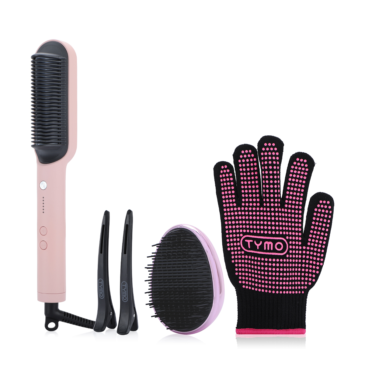 Buy Hair Straightening Brush - Pink Online in Iraq