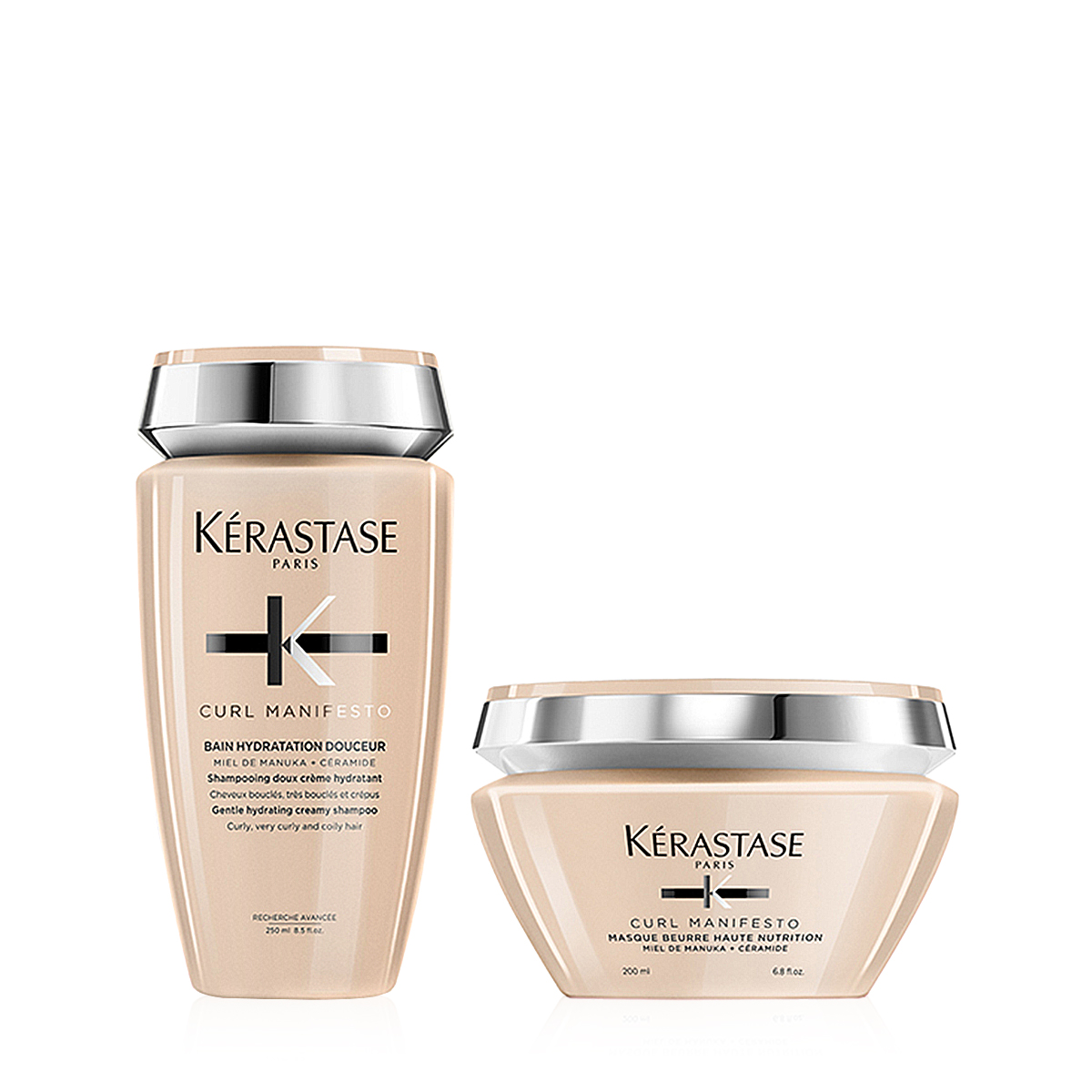 Kerastase Curl Manifesto 2024 Shampoo & Conditioner Duo for Curly Hair 8.5 oz NEW!