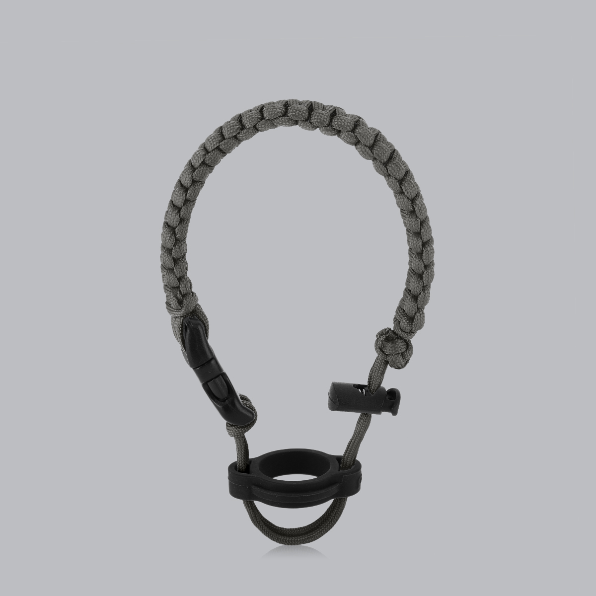 Dark Grey Puff Handle