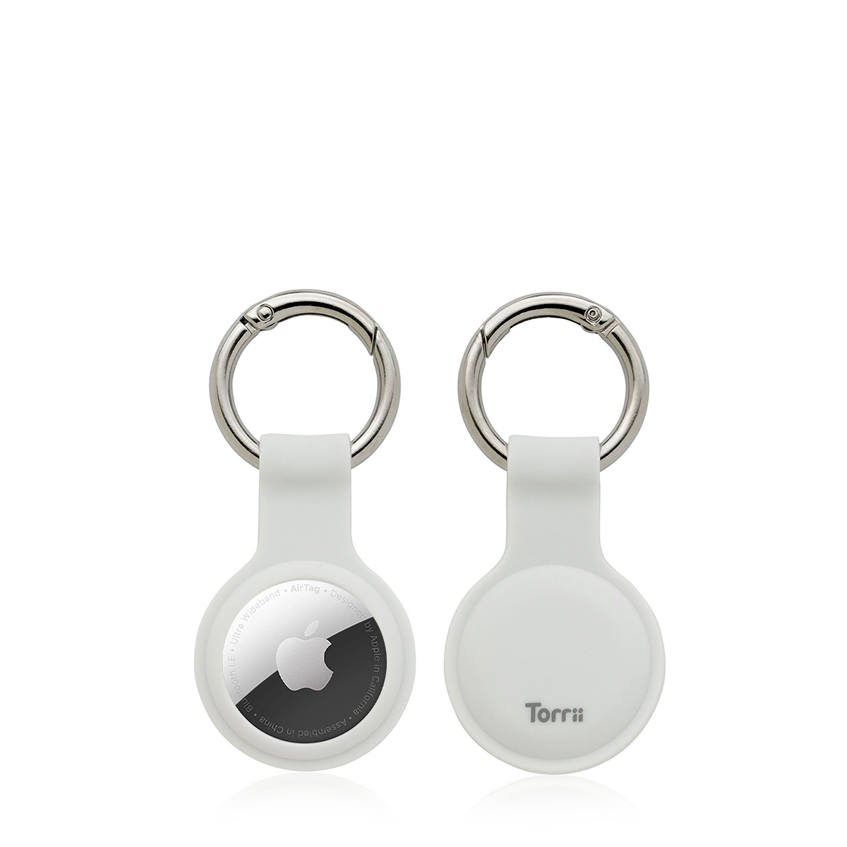Buy Bonjelly Silicon Key Ring For AirTag White Online in Kuwait