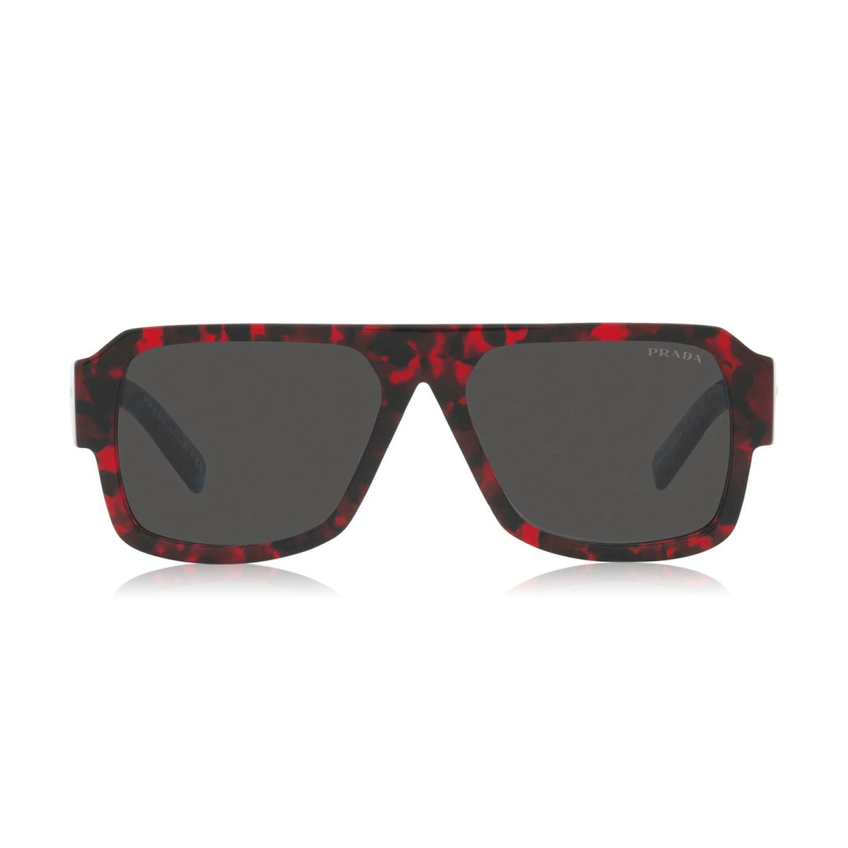 Buy Rectangular Dark Grey & Havana Sunglasses Online in Kuwait Boutiqaat