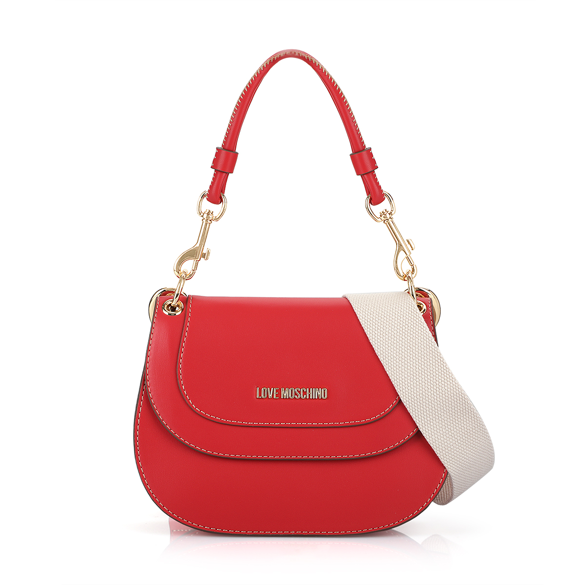 Love moschino discount shoulder bag red