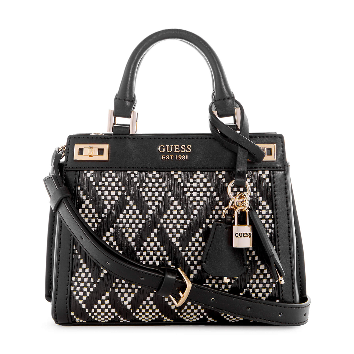 Buy Katey Mini Satchel Bag - Black Online in United Arab Emirates