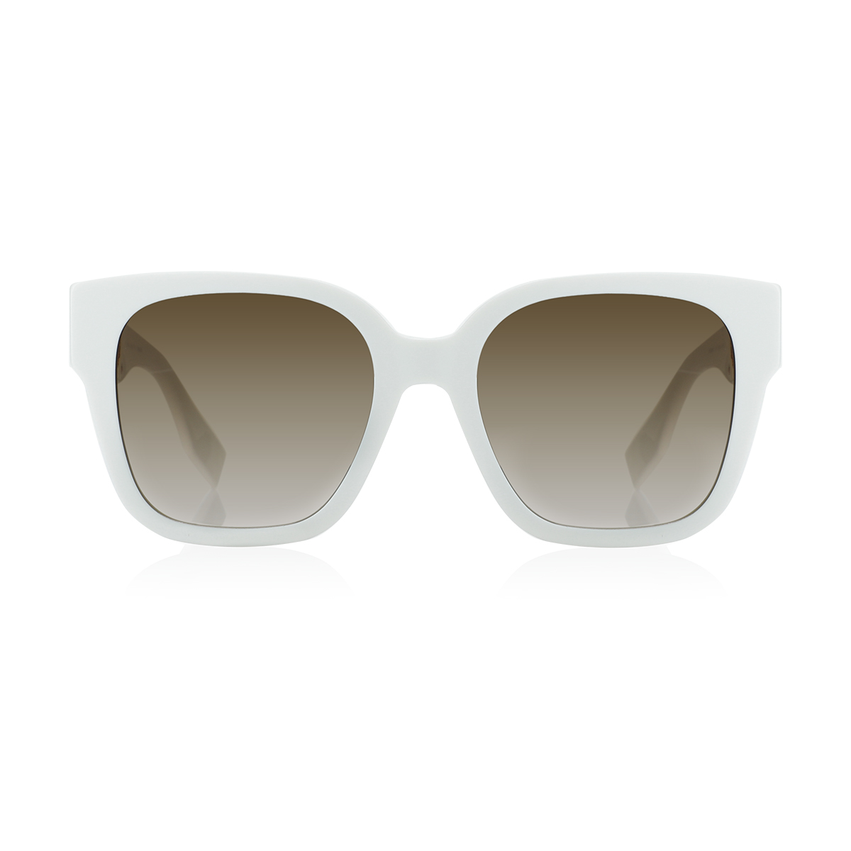 Fendi O'Lock - Gradient brown acetate sunglasses