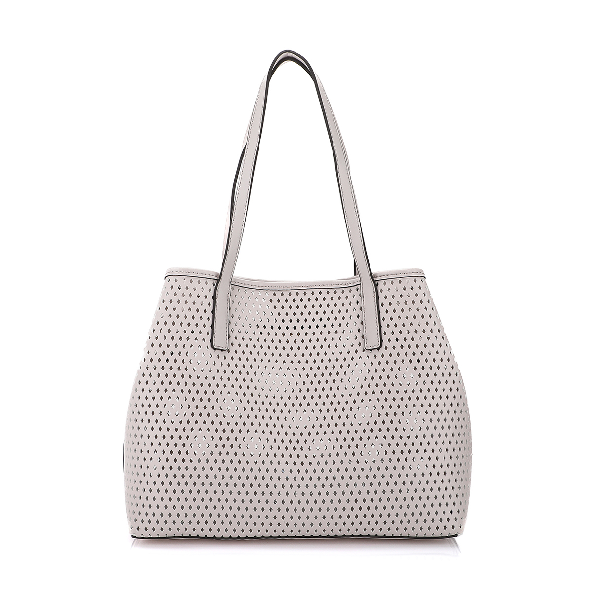 Shopper bag + sachet VIKKY Guess, White