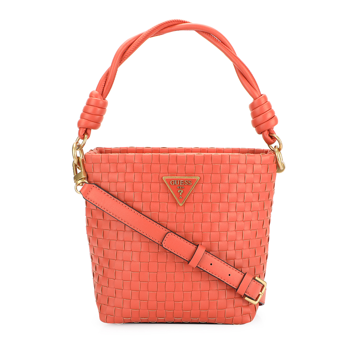 Orange bucket cheap bag