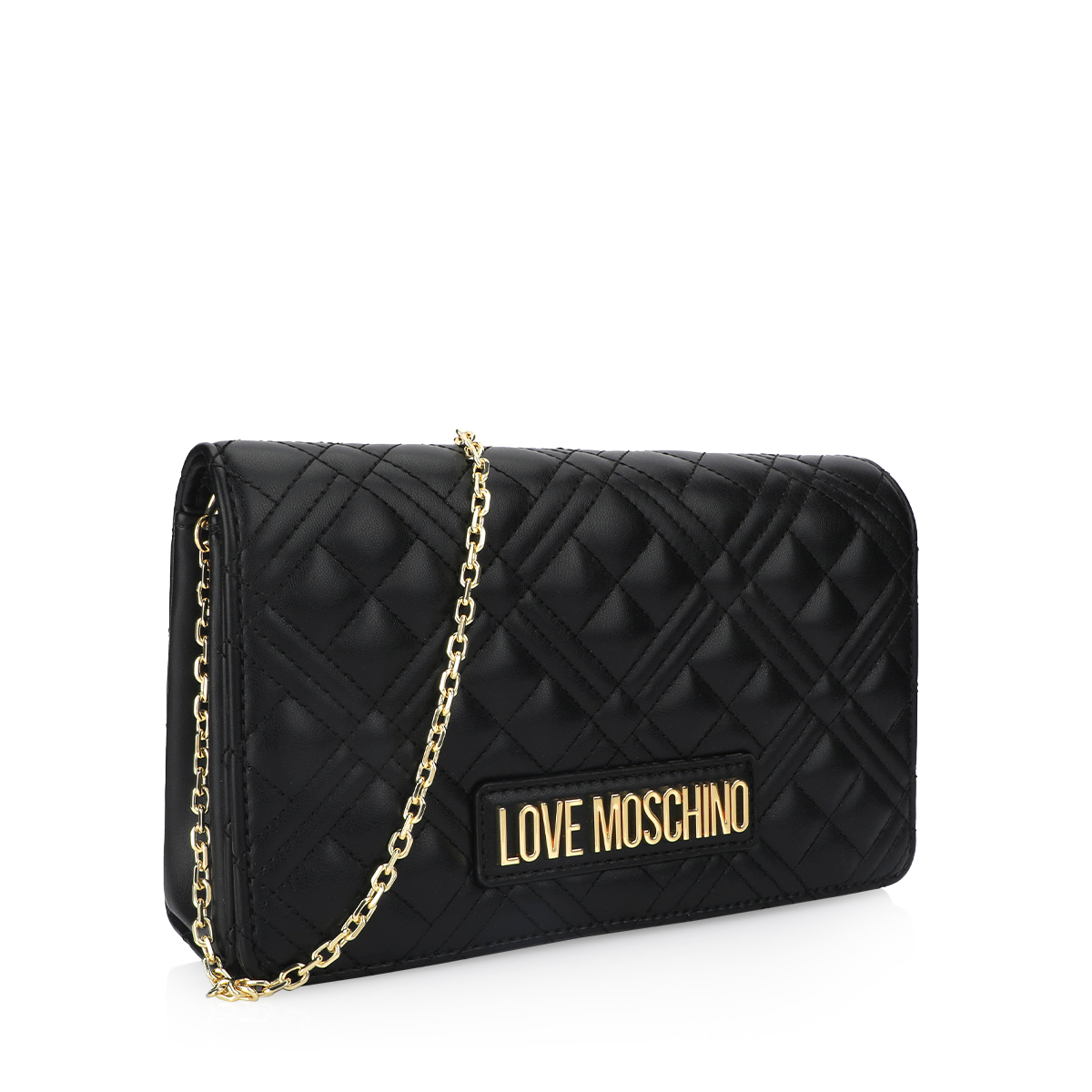 Love moschino discount black quilted bag