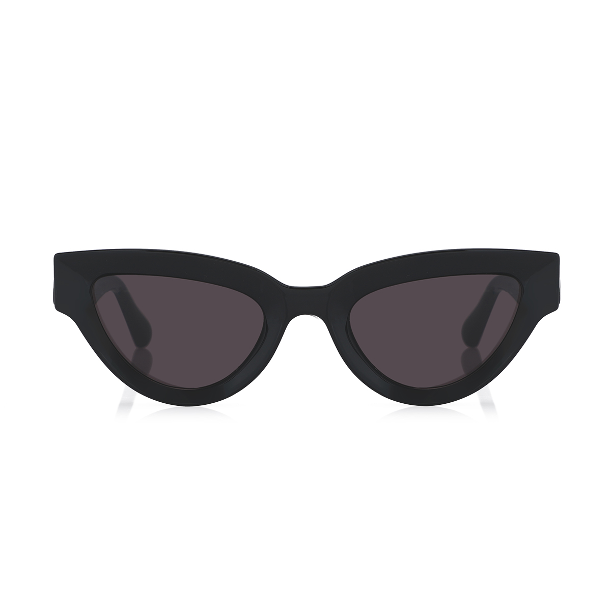 Buy Cateye Grey & Shiny Black Sunglasses Online in United Arab Emirates ...