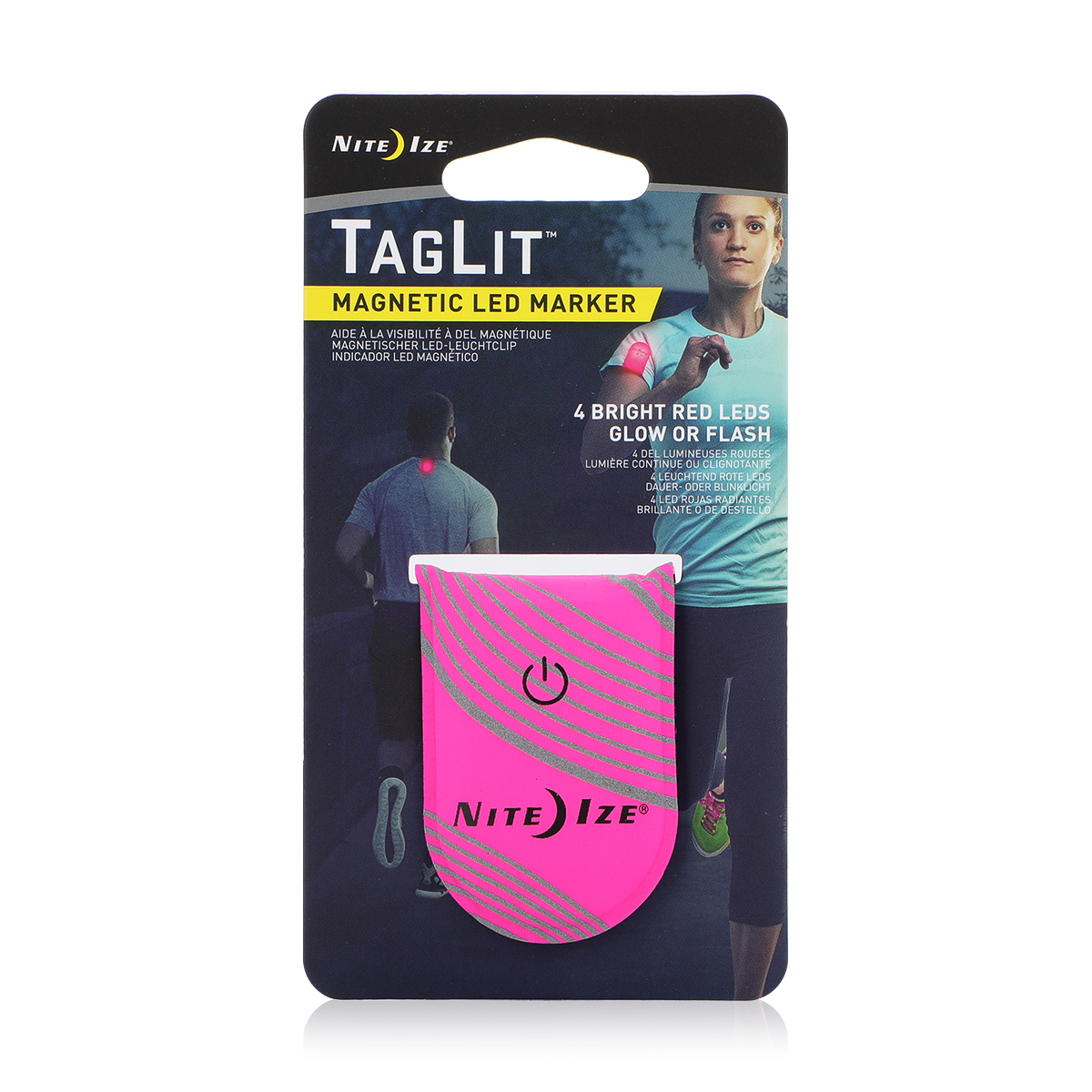 Buy TagLit Magnetic LED Marker - Neon Pink & Red LED Online in Kuwait