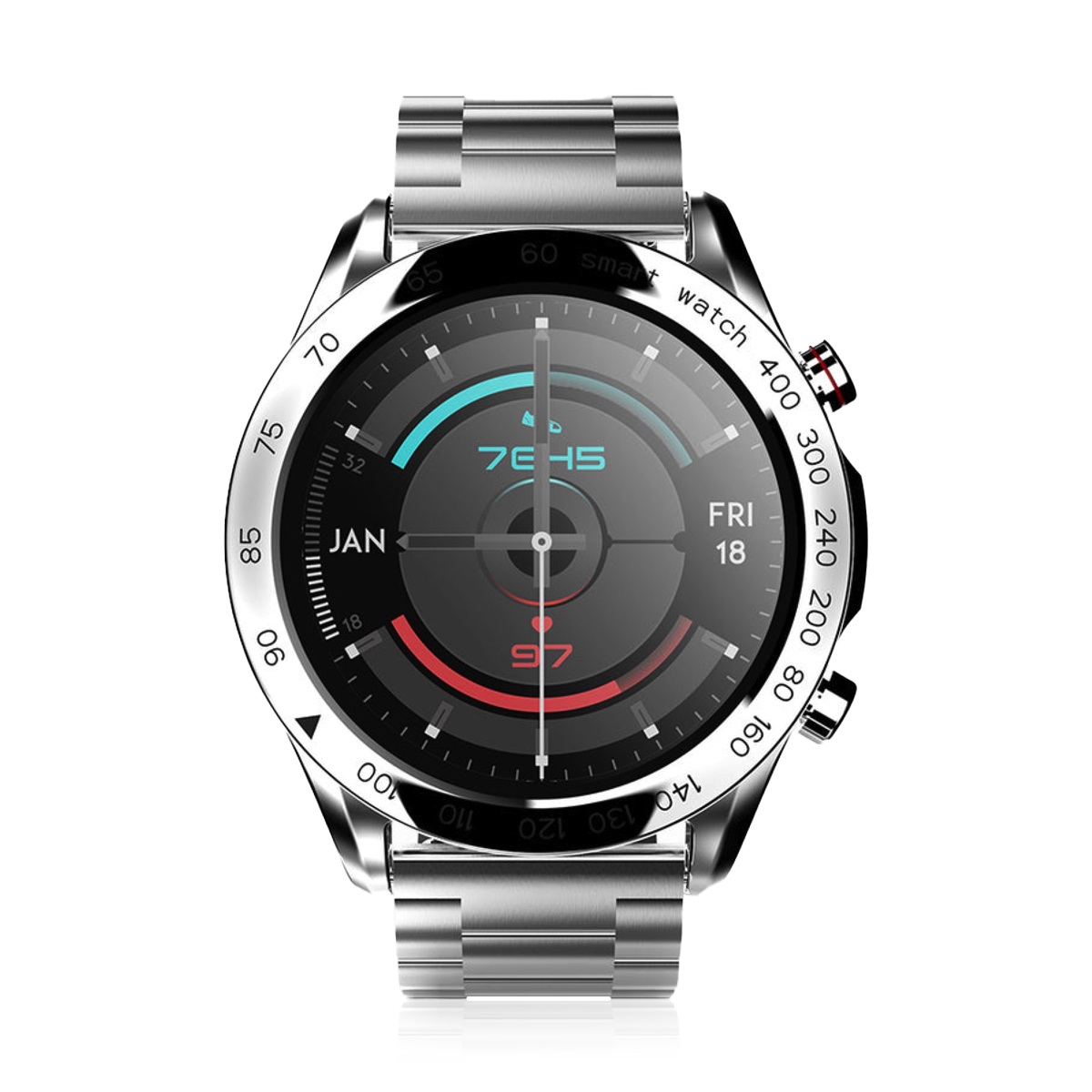 Smart watch deals stainless steel