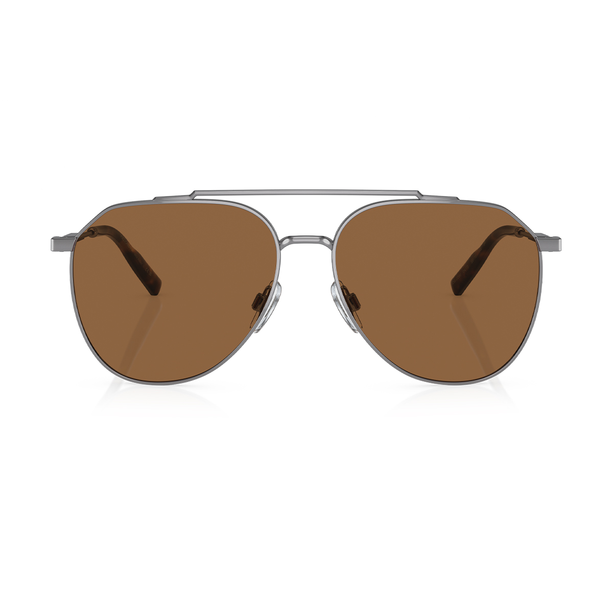 Buy Aviator Brown & Gunmetal Sunglasses Online in Kuwait Boutiqaat