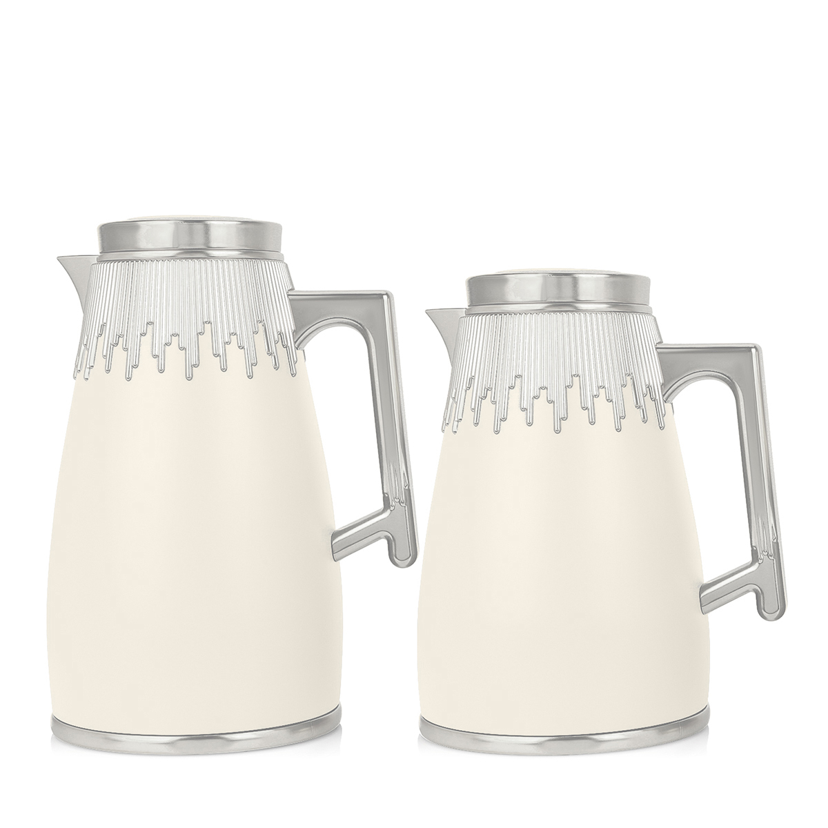 Buy Taif Vacuum Flask - Off-white & Silver - 2 pcs Online in United ...