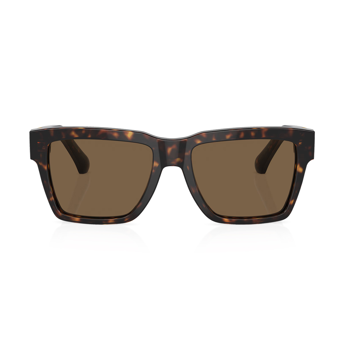 Buy Rectangular Dark Brown & Havana Sunglasses Online in Qatar | Boutiqaat