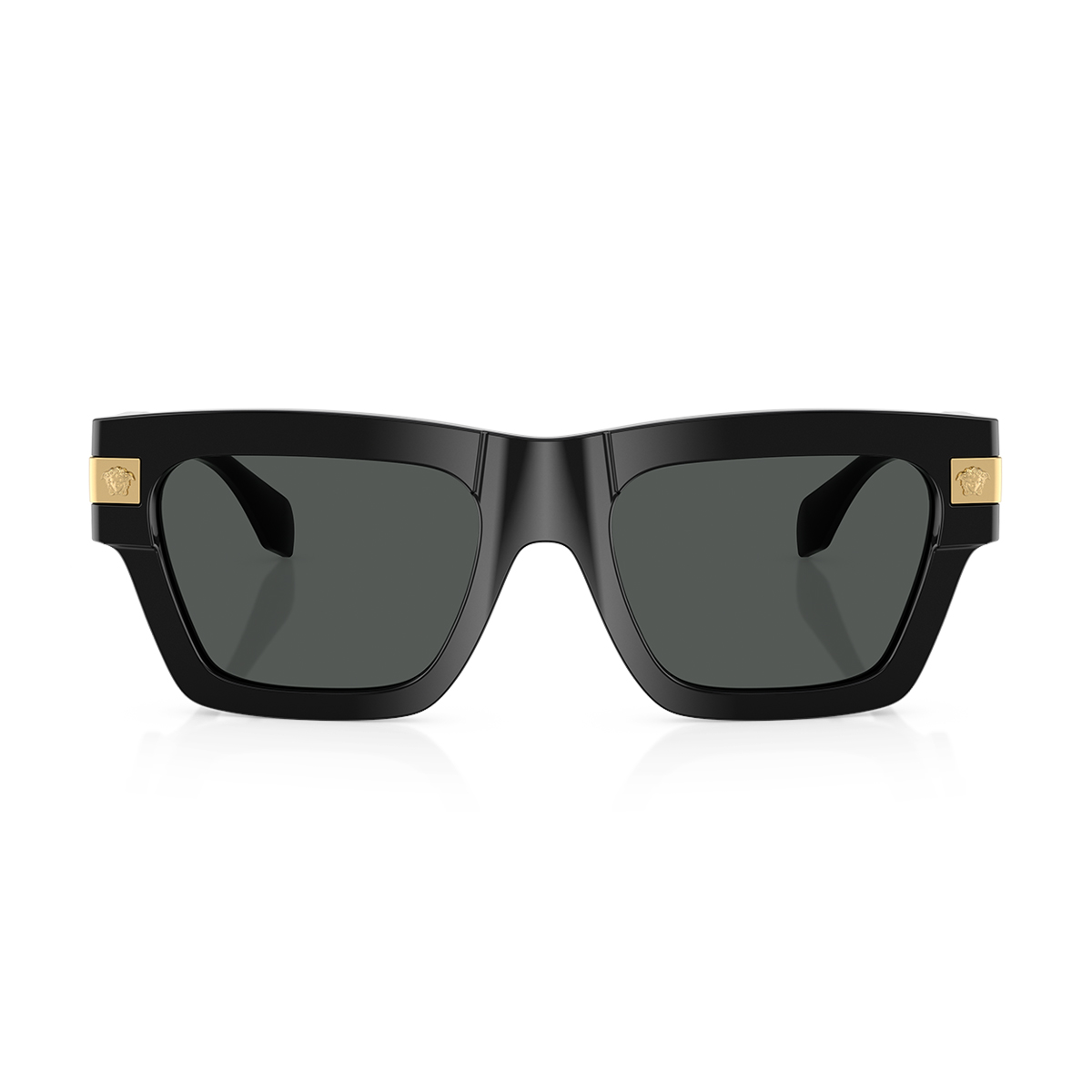 Buy Rectangular Dark Grey & Black Sunglasses Online in Kuwait | Boutiqaat