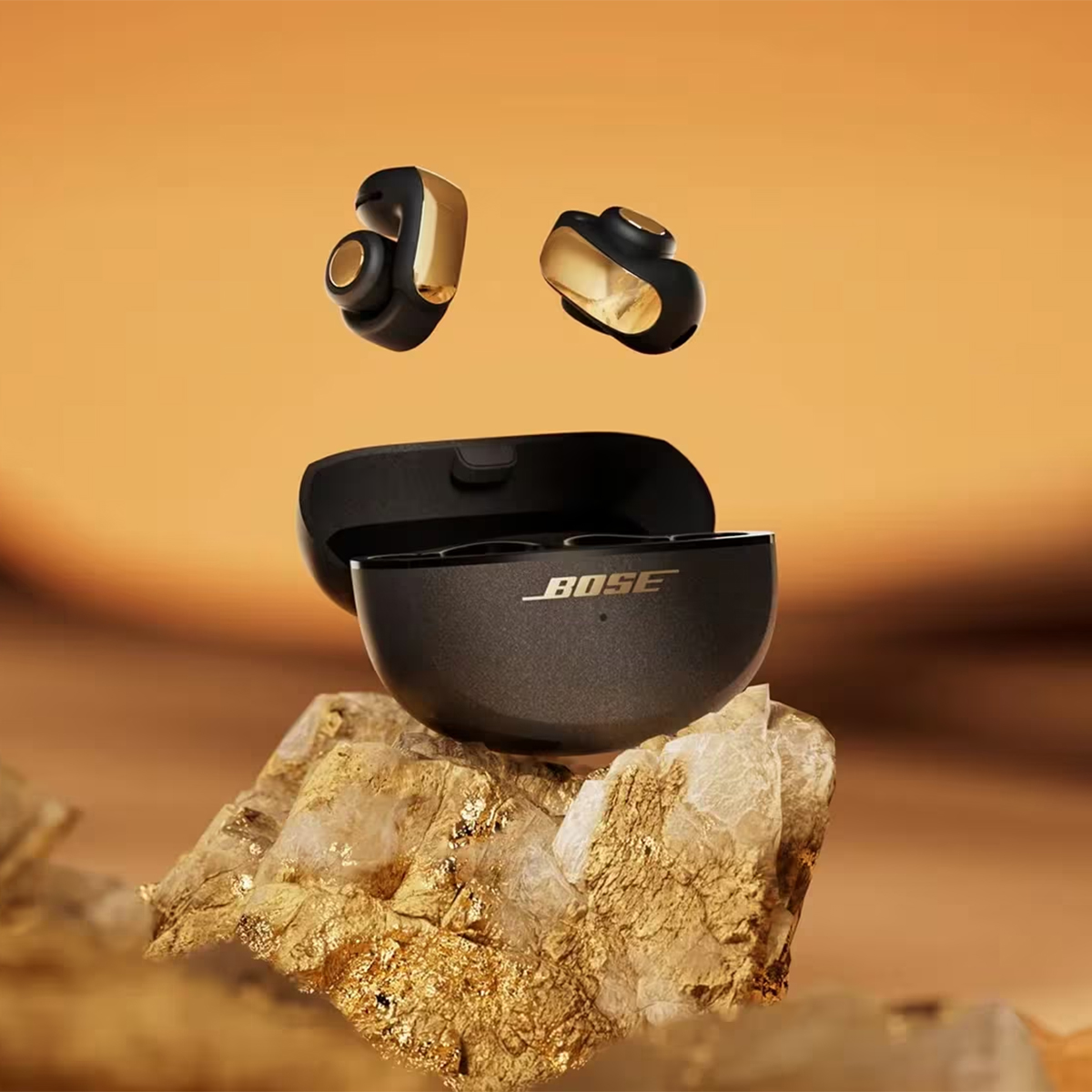 Buy Ultra Open Earbuds - Gold Online for Men in Kuwait