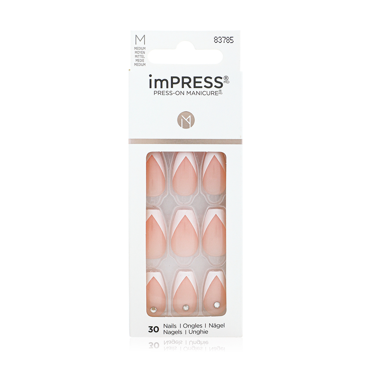 Buy imPRESS Press-on Manicure - So French Online in Bahrain | Boutiqaat