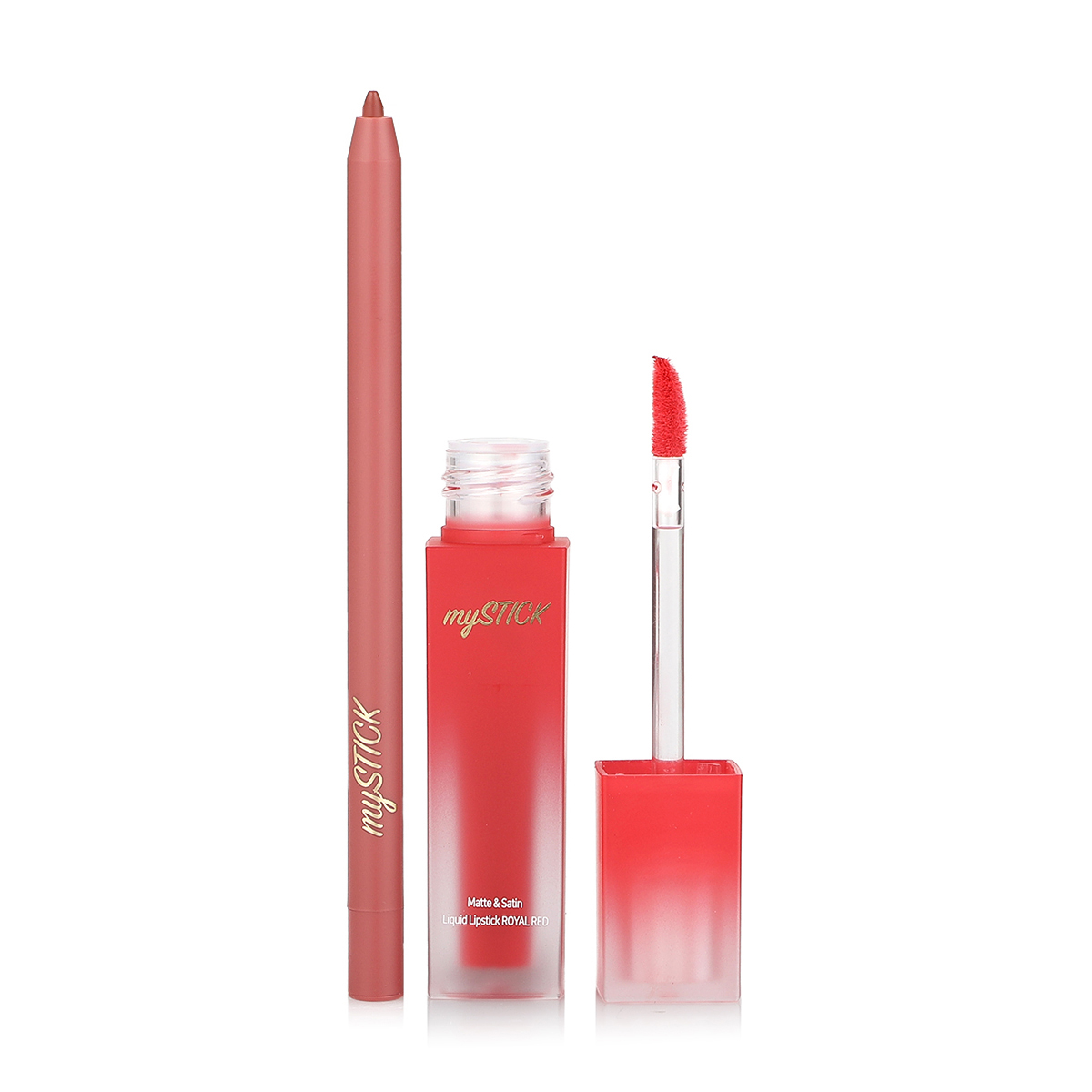 Buy Matte & Satin Velvet Lip Kit - 2 pcs Online in Kuwait | Boutiqaat