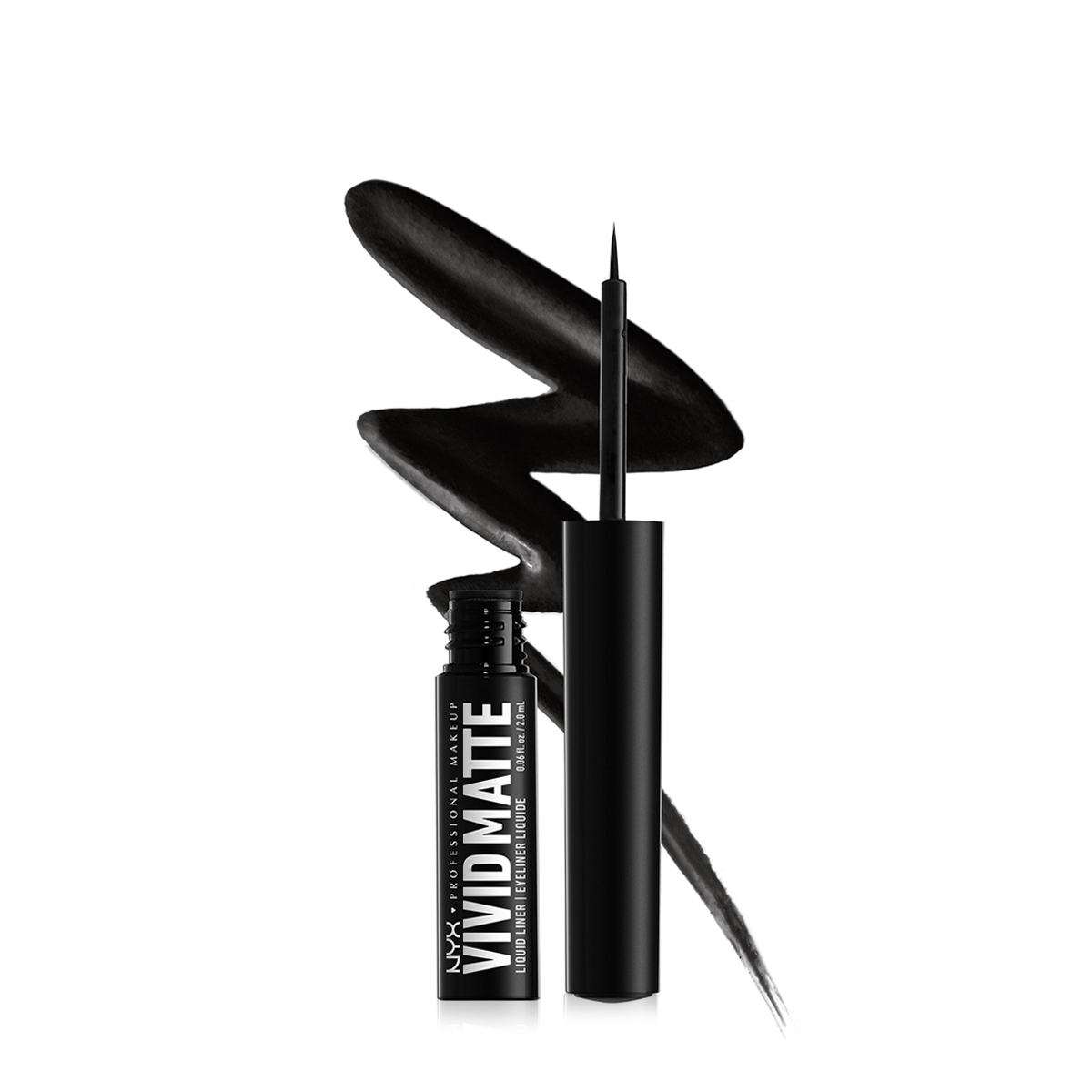 Buy Vivid Matte Liquid Liner - Black Online in Qatar | Boutiqaat