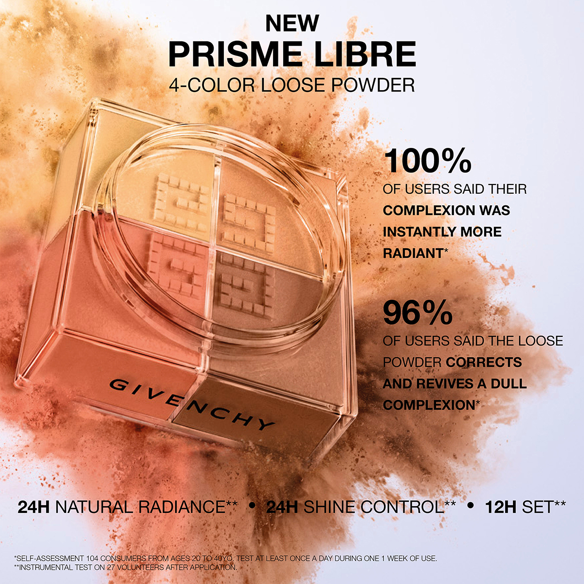 フェイスパウダー GIVENCHY PRISME LIBRE LOOSE POWDER 00 XL GIVENCHY Loose Powder PRISME Libre #2 Satin Blanc 0.42oz