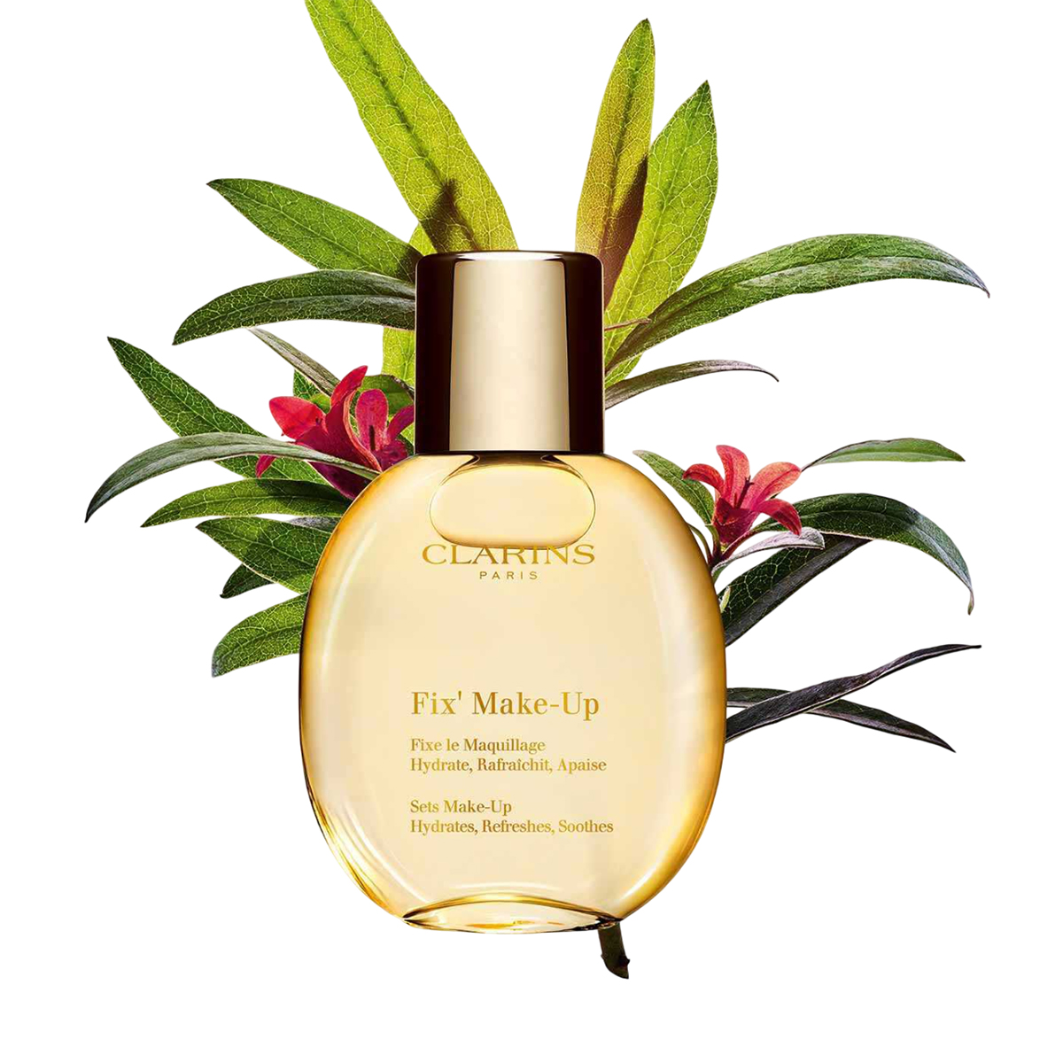 Fix' Make-up Clarins 50 Ml - Fixateur De Maquillage, Neuf, Origine France, Pour Un Teint Qui Tient Toute La Journée