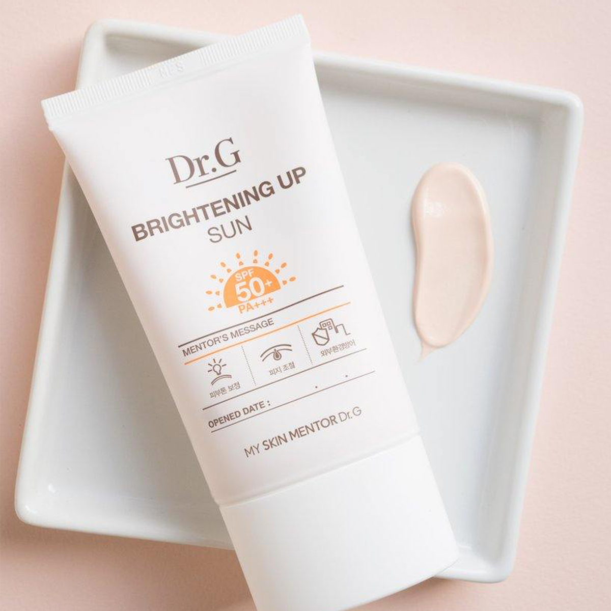 dr g sunscreen brightening up