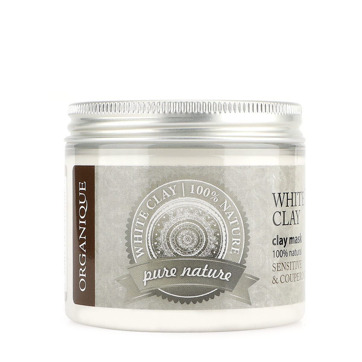 white clay mask