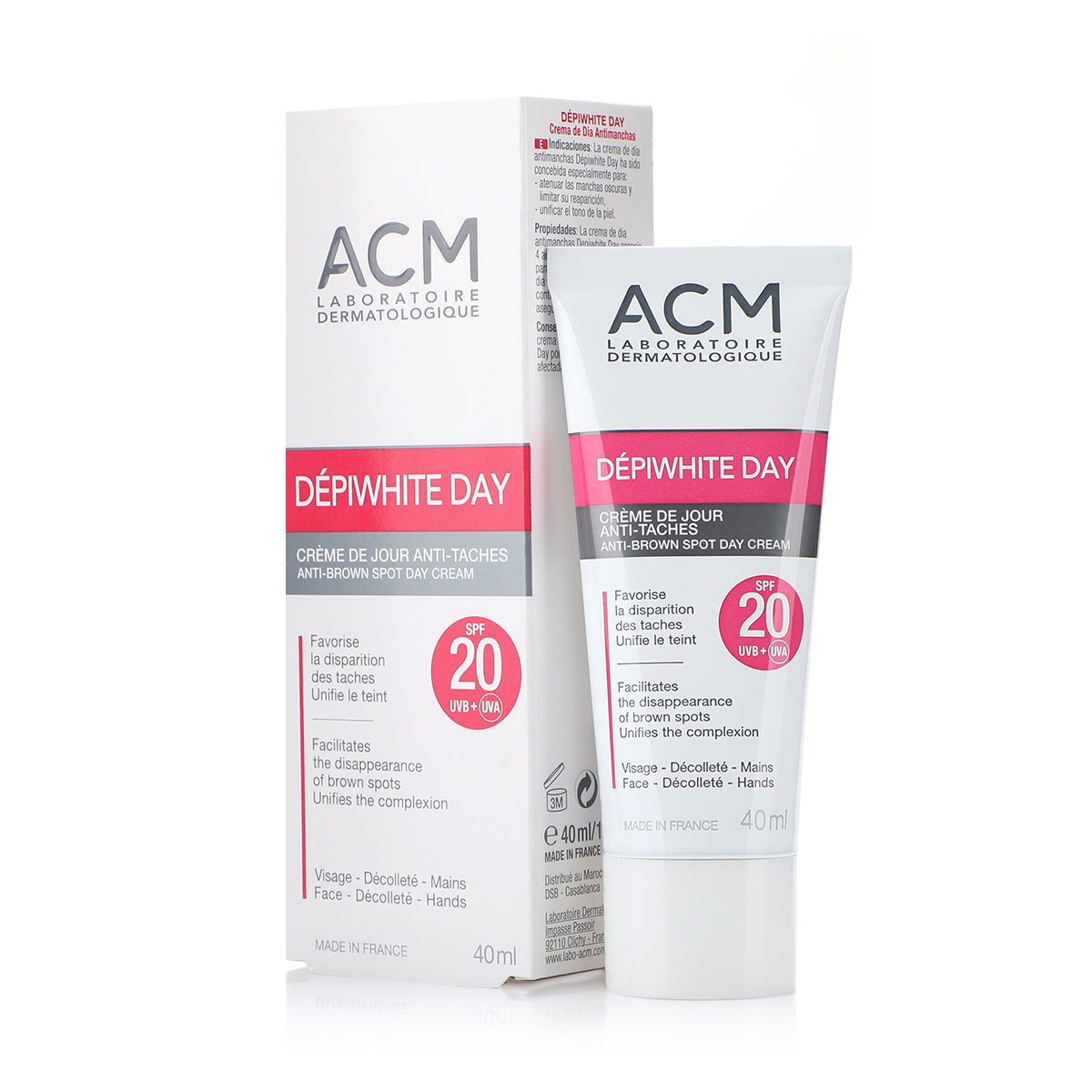 ACM DÉPIWHITE DAY CRÈME JOUR ANTI-TACHES SPF20 40ML - Mon Rituel