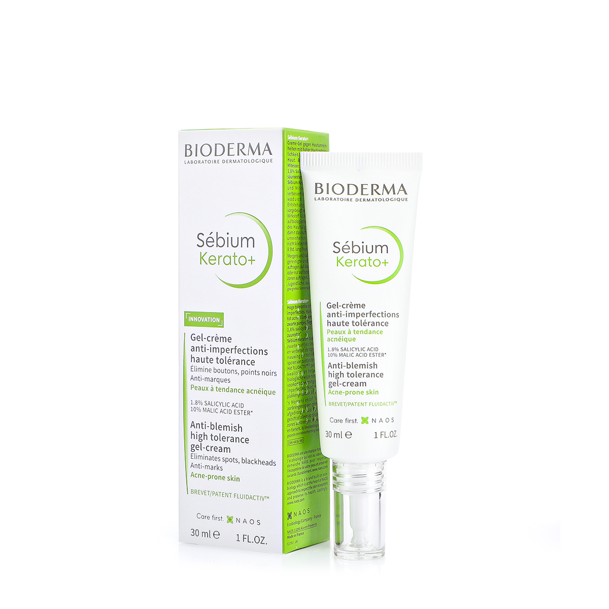 Cream Gel for Problem Skin - Bioderma Sebium Kerato+ Gel-Cream
