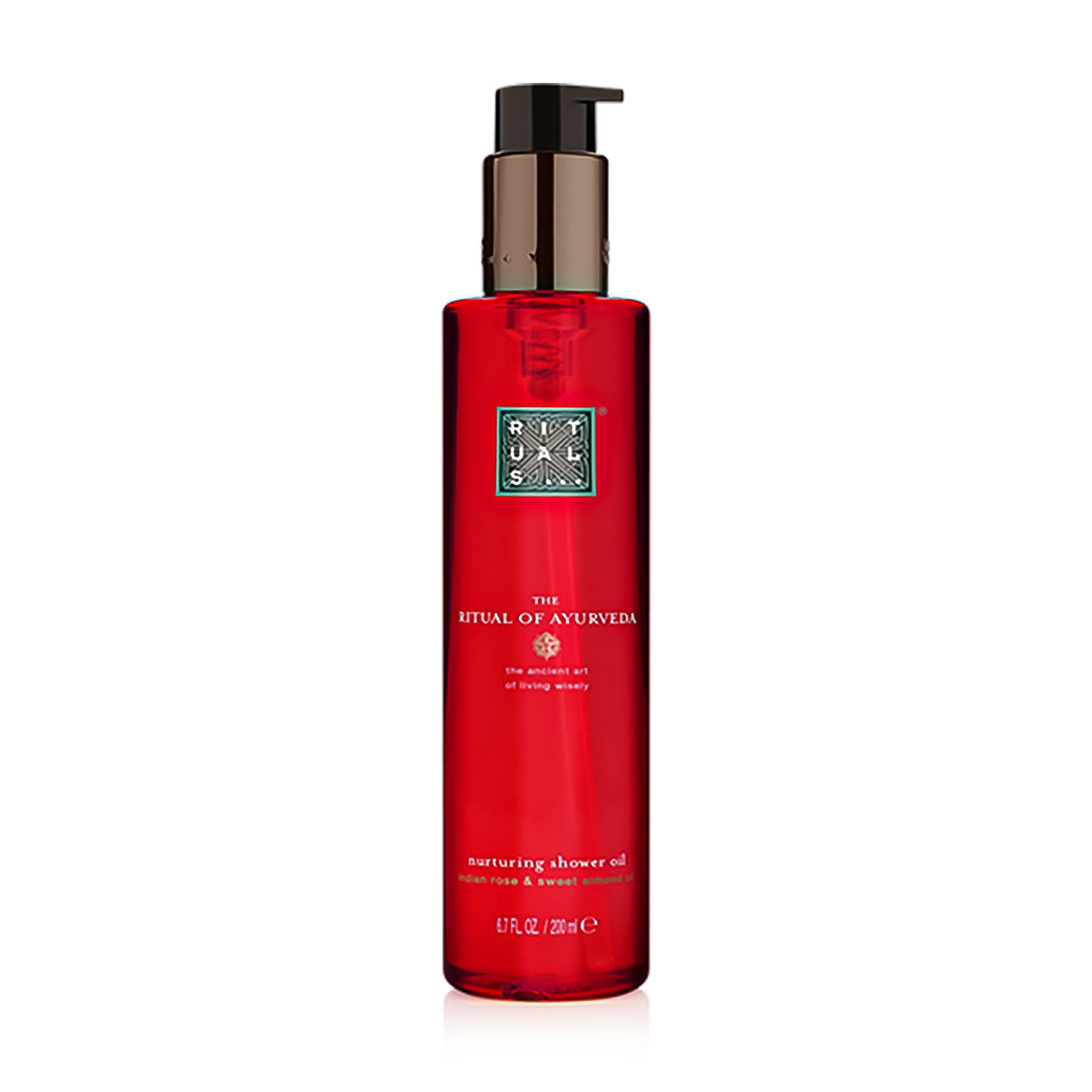 Buy The Ritual of Ayurveda Shower Oil 200ml Online in Kuwait Boutiqaat