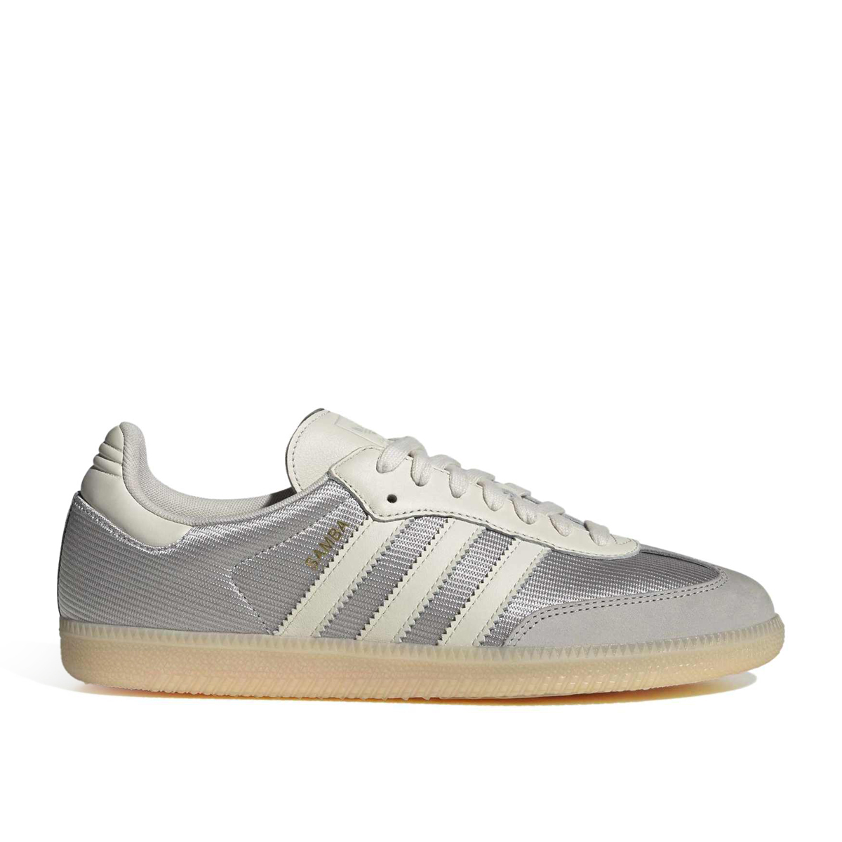 adidas gazelle silver green womens Adidas Unisex Samba OG White / Off White / Grey / Aluminium Low Top Sneakers
