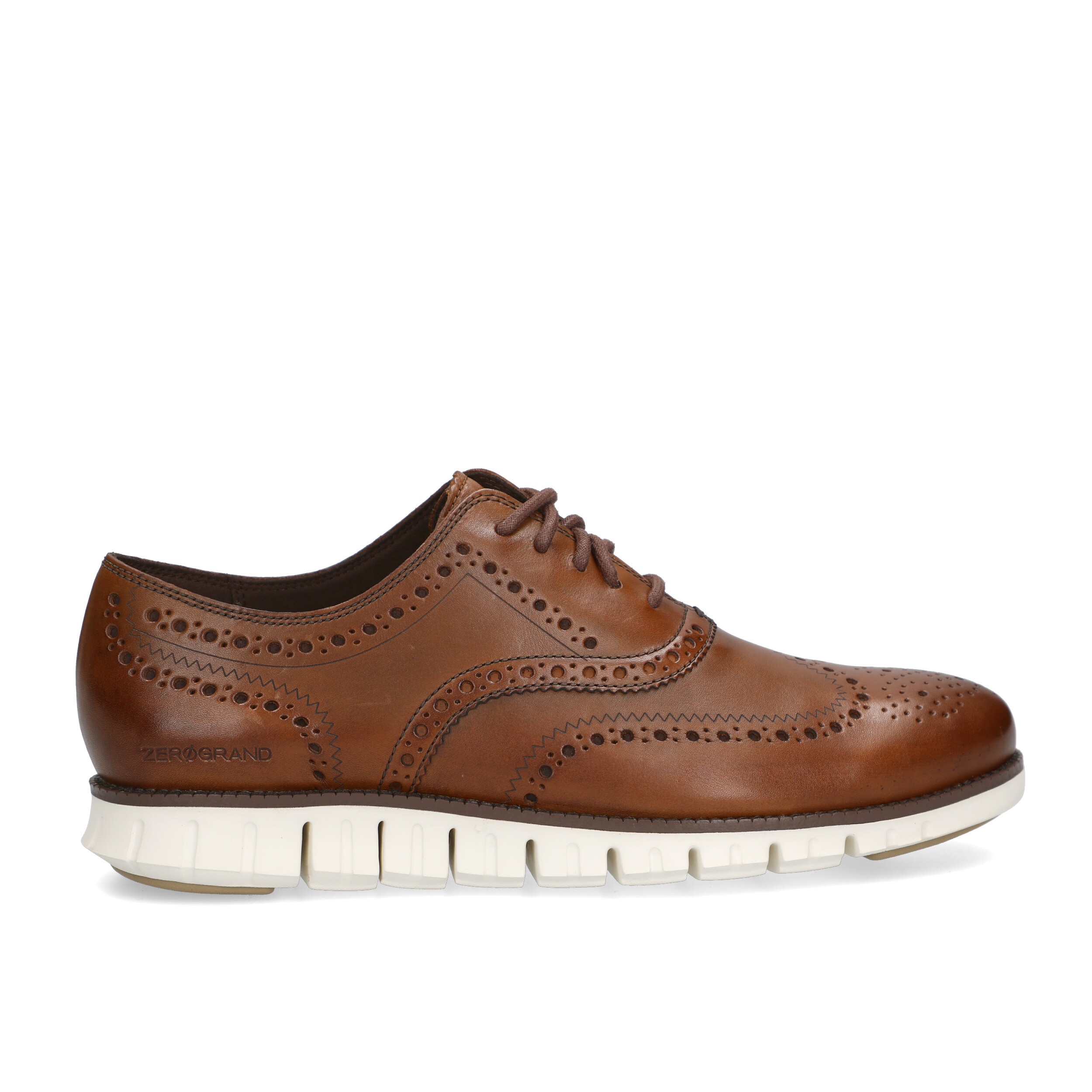 zerogrand wingtip oxford brown