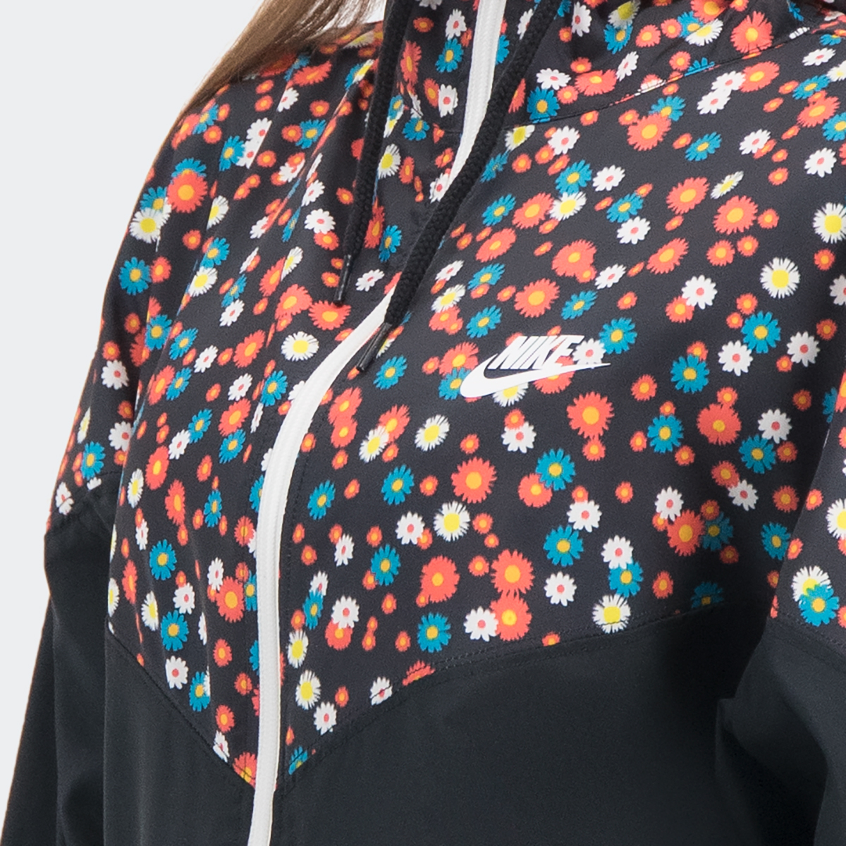 nike heritage floral jacket