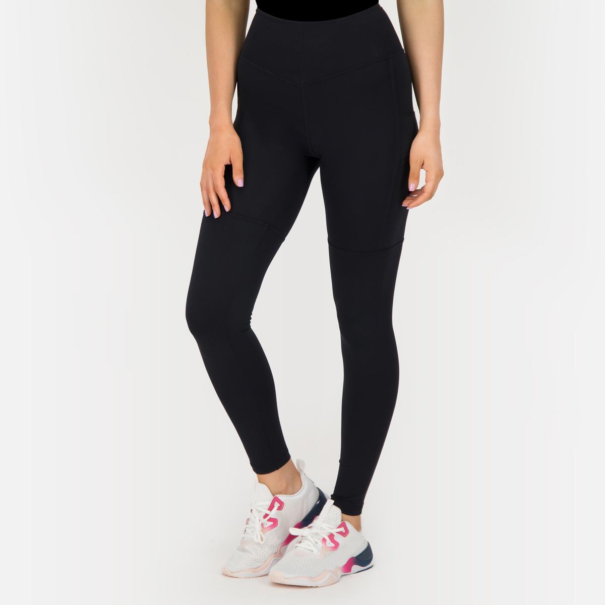 black smart leggings