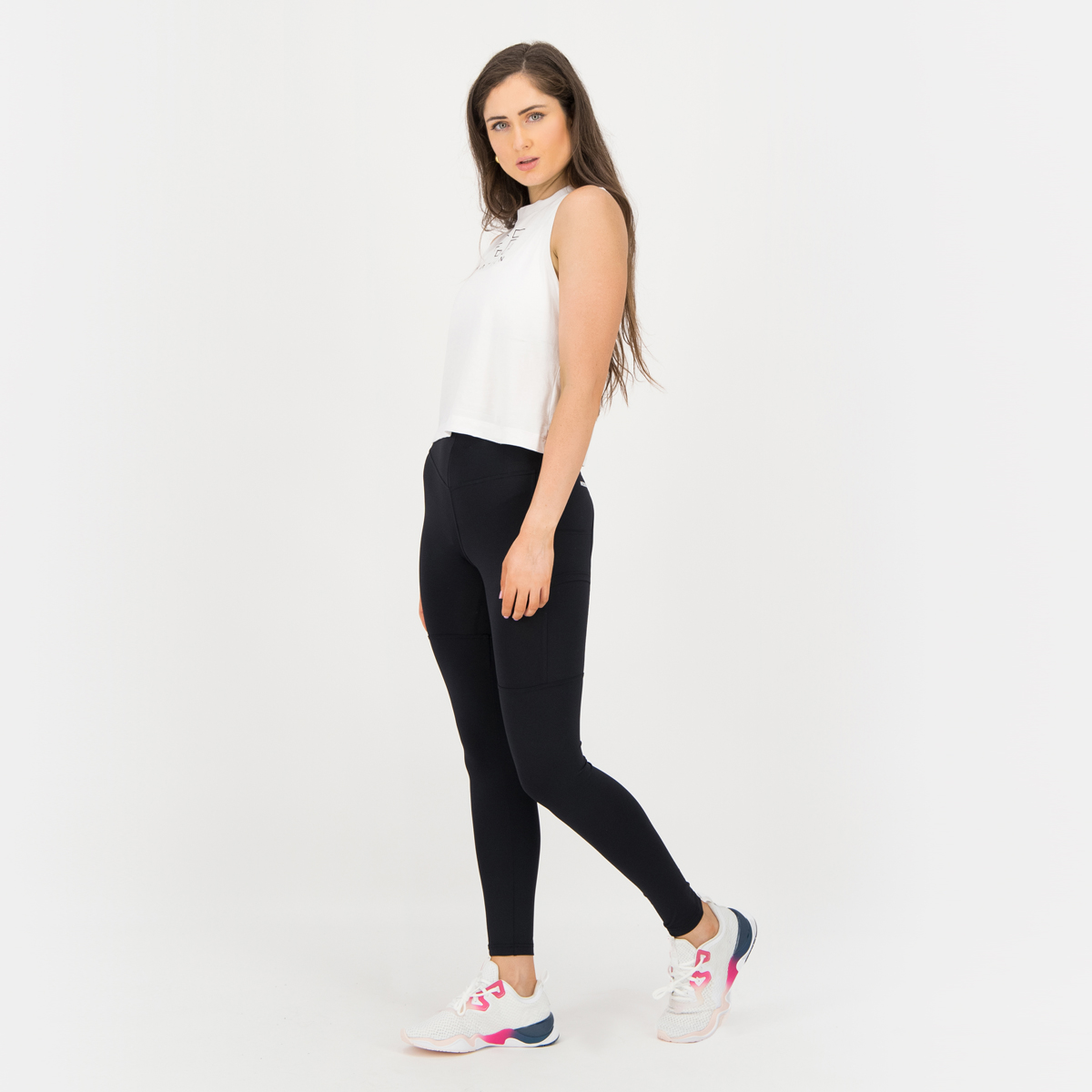 black smart leggings