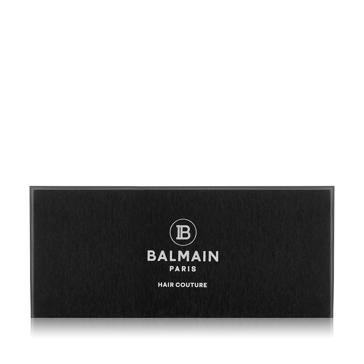 NIB Balmain Hair popular Couture Acetate Black Swarovski Crystal Logo Barrette