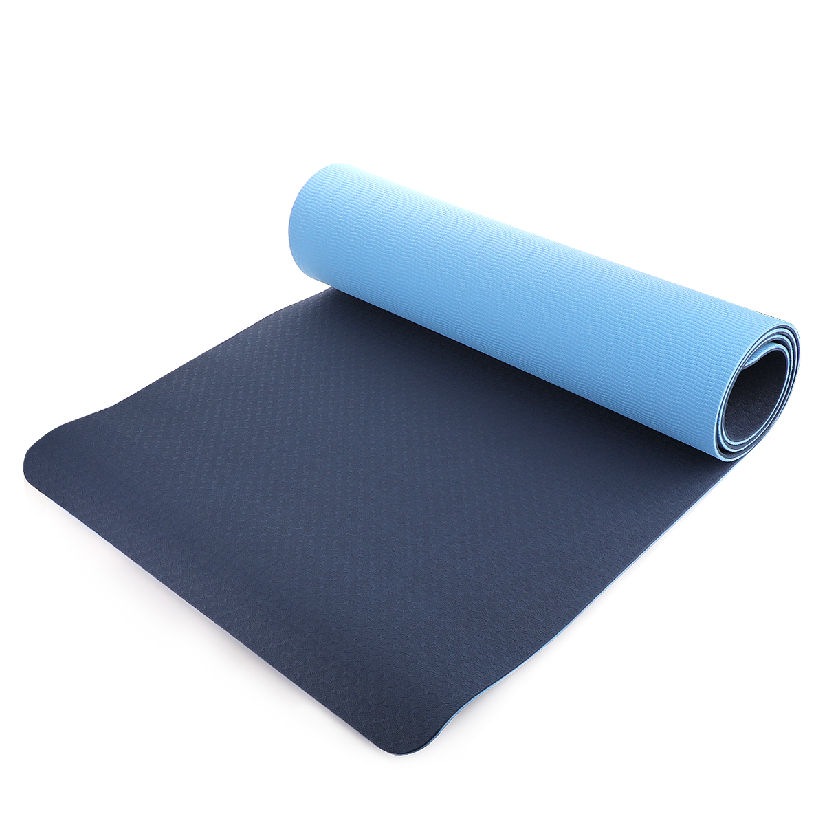 Buy Senses Yoga Mat - Dark Blue Online in Oman | Boutiqaat