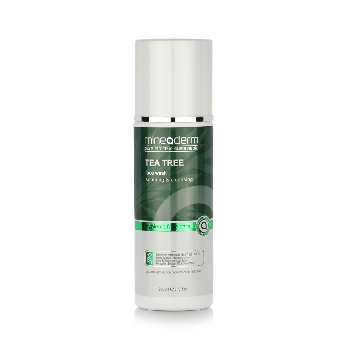 mineaderm tea tree face wash