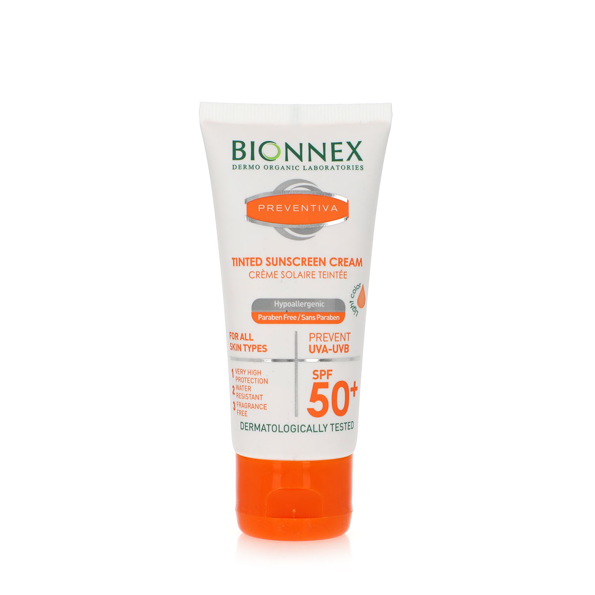 bionnex preventiva sunscreen cream